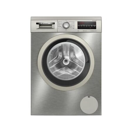 Lavadora carga frontal – Bosch WUU28T8XES, 8 kg, 1.400 rpm, 15 programas, Inox