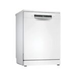 Lavavajillas – Bosch SMS4EMW06E, 14 servicios, 6 programas, 60 cm, Home Connect, RackMatic, Blanco