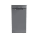 Lavavajillas – Candy Brava CDPH 2L1049S, 10 servicios, 5 programas, 45 cm, Programa rápido 39′ min, Inox