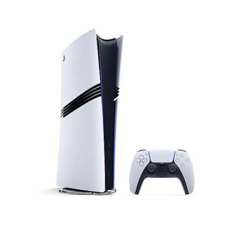 Consola – Sony PS5 Pro, 2 TB SSD, 4K Spectral Super Resolution (PSSR), 1 mando, Digital (sin lector de discos), Blanco