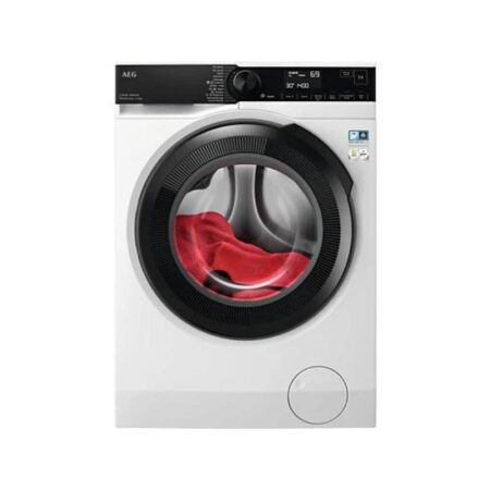 Lavadora carga frontal – AEG LFR7404L4BP, 11 kg, 1400 rpm, 12 programas, Función Vapor, Motor inverter, Blanco