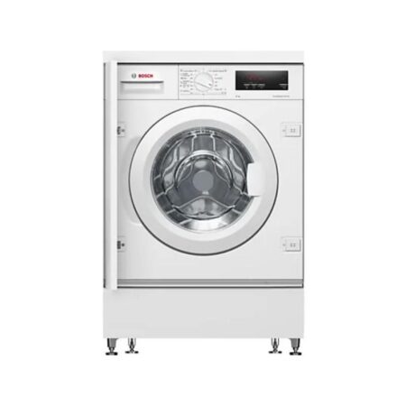Lavadora integrable- Bosch WIW24307ES, 8 kg, 1200 rpm, 13 programas, Motor Ecosilence, Speed Perfect, Blanco panelable