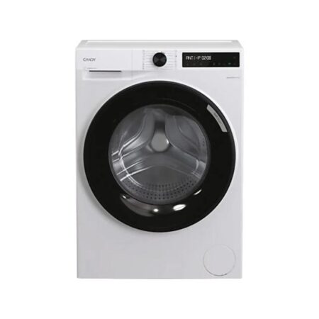 Lavadora carga frontal – Candy BR 412BL8-S, ProWash 500, 12 kg, 1400 rpm, 16 Programas, Motor Inverter, Wi-Fi, Blanco