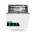 Lavavajillas integrable – Hisense HV673A65, 16 servicios, 7 programas, 59.8 cm, Tercera Bandejea, Wi Fi, Sin Panelar