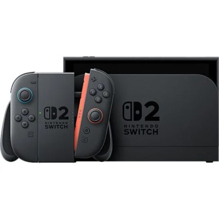 Consola – Nintendo Switch 2, 7.9” Full HD HDR 120 Hz, 256 GB, Magnetic Joy-Con 2 con modo ratón, Azul y Rojo Neón