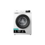 Lavadora carga frontal – Hisense WF1Q8041BW, 8 kg, 1400 Rpm, Función Vapor, Eficiencia A-20%, Blanco