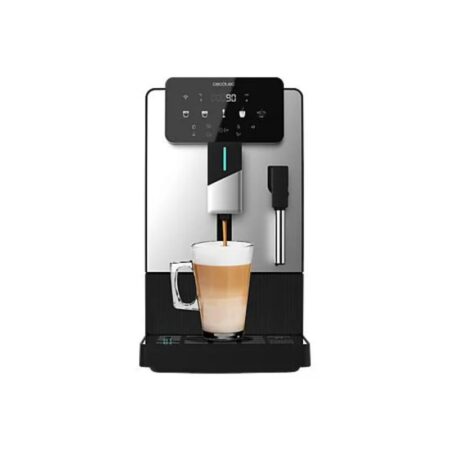 Cafetera superautomática – Cecotec Cremmaet Steam, 19 bar, 1300W, Depósito 1.1L, Molinillo cónico, Plug&Play, Vaporizador, Depósito café 150g, Negro Brand: CECOTEC SKU: 8447420164929
