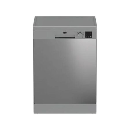 Lavavajillas – Beko DVN05320X, 13 servicios, 5 programas, 60 cm, Inox