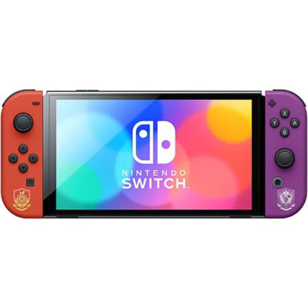 Consola Nintendo Switch – NINTENDO Oled Pokémon Scarlet & Violet Edition, 64 GB, Blanco