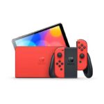 Nintendo Switch – NINTENDO Nintendo Switch OLED Rojo (Edición Mario), 64 GB, Rojo (Mario)
