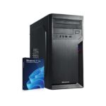 PC Sobremesa – HYPER BYTE Office Pc – para multimedia / negocios, AMD Athlon PRO 300GE, 8 GB RAM, 240 GB SSD, Sin tarjeta gráfica, Windows 11 Pro, Negro