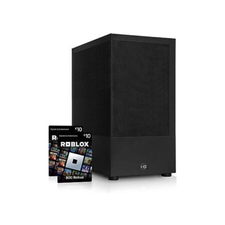 PC Gaming – HYPER BYTE Essential Gaming, Ryzen 3 3200G, 16 GB RAM, 256 GB SSD, Radeon™ RX Vega 8, Windows, Negro