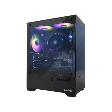 PC Gaming – DEEPGAMING NEXUS, Ryzen 5 5600G, 32 GB RAM, 1 TB SSD, GeForce RTX™ 5050, Windows 11 Pro, Negro