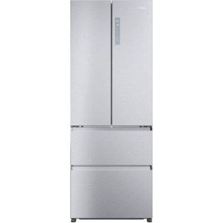 Haier Americano HFR5719ENMG 70cm Puerta Francesa 446L 190cm Clase E No Frost 37dB Multi Air Flow Plata