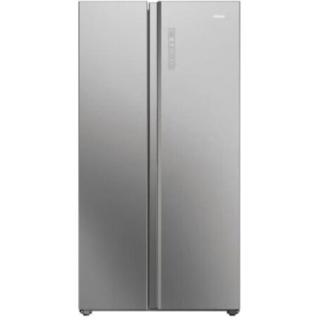 Haier Americano HSW79F18ANMM 611L 178x91cm Clase A No Frost Inverter 35dB Multi Air Flow Display Inox