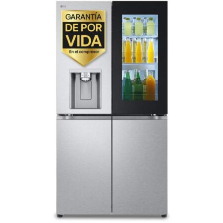LG Americano 4 Puertas GMG961MBKE InstaView 638L No Frost Clase E 40dB Inox