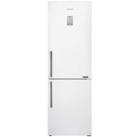Samsung Combi RB33J3515WW/EF 339L 185x60cm Clase E No Frost 37dB Display Blanco
