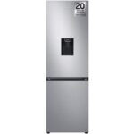 Samsung Combi RB34C632DSA/EF 344L 185cm Clase D No Frost Inverter 35dB SpaceMax Dispensador Inox