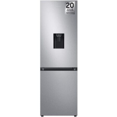 Samsung Combi RB34C632DSA/EF 344L 185cm Clase D No Frost Inverter 35dB SpaceMax Dispensador Inox