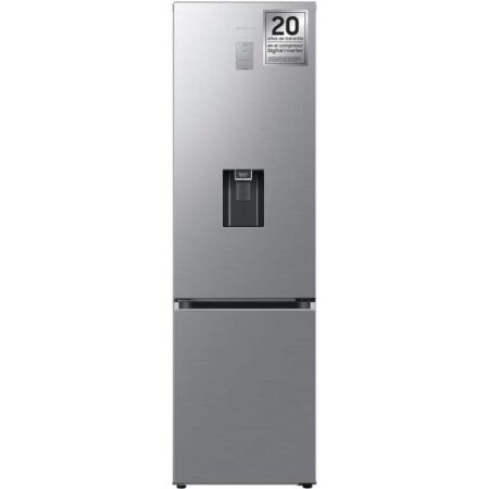 Samsung Combi RB38C655DS9/EF 386L 203cm Clase D No Frost Inverter 35dB SpaceMax Dispensador WiFi Inox