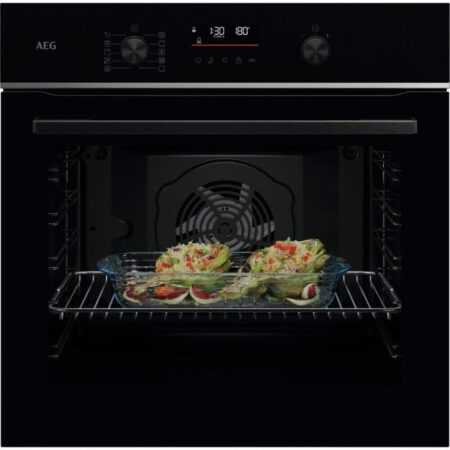 AEG OU5PB41WSB Horno Pirolítico Clase A++ 72 L Control Táctil WiFi Negro