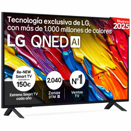 LG QNED TV 50" (127 cm) 4K UHD Procesador Alpha 7 webOS 25 Gaming