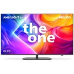 Philips QLED TV 50" 4K Titan OS Ambilight 144Hz P5 Engine 40W Dolby Atmos Gaming (9010)