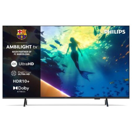 Philips LED TV 55" 4K Titan OS Ambilight HDR10+ Dolby Atmos Gaming (55PUS8010)