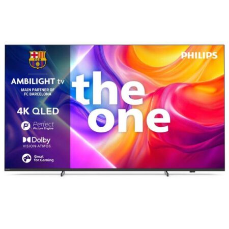 Philips QLED TV 75" 4K Titan OS Ambilight 144Hz P5 Engine 50W Dolby Atmos Gaming (9010)