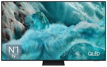 Samsung QLED TV 55" 4K UHD (2025) Procesador Q4 AI Quantum HDR OTS Lite Gaming Hub PANTONE Validated